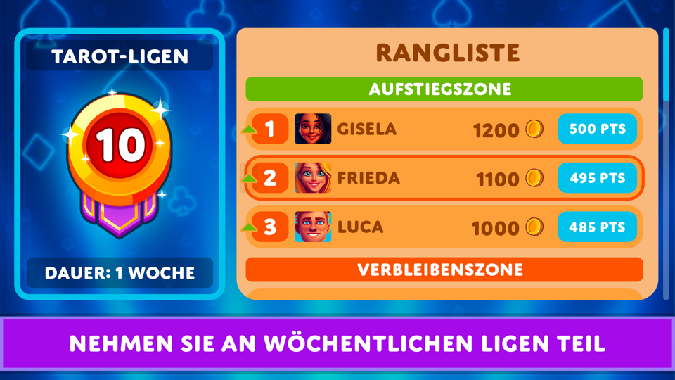 Online-Rommé-Ligen